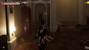 lets play escape from the mansion game together in the living room