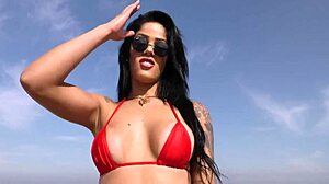 i fucked shayene samara with my big black cock on barra beach