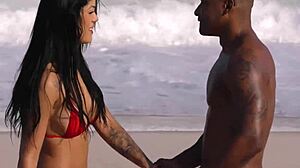 i fucked shayene samara with my big black cock on barra beach