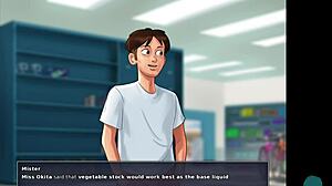 Busty Blonde Roxxy Bathes In Shower