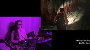 Naked Monster Reveals Big Natural Tits In Evil Within 2.