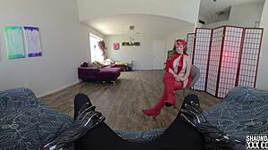 Scarlet Witch Deepthroats Black Panther in Roleplay Teaser