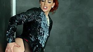 Adorable Redhead Eurobabe Enjoys Gloryhole Experience