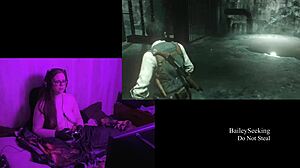 Naked Monster Reveals Big Natural Tits In Evil Within 2.