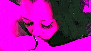 pretty milf with big natural tits cleans pipes deeply in homemade deepthroat scene