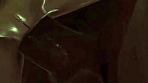 shelly's homecoming with spit and double anal fun