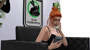 Redhead Discovers the Red Room's Secrets