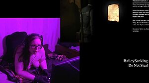 Naked Monster Reveals Big Natural Tits In Evil Within 2.