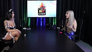 Kyra Sheer Red messaged and filmed her first anal scene with a dwarf actor 😏