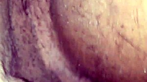 Amateur couple engages in doggystyle position.