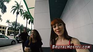 Candle bondage with sexy 18+ girls Alexa Nova