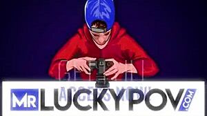 naughty sub slut maya woulfe choking pov blowjob ass licking