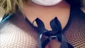 Stepsister Challenges Me To Show Her Hot Pussy In Lingerie