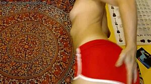 I am fondling your package with toys and teasing in shorts, part 3