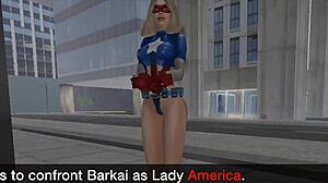 Barkai, you're making Lady America lactate in orgasmic SL sex!