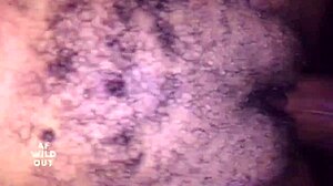 busty milf claudine gets her tits sucked and doggystyle fucked hard by a big black cock on camera, leading to intense orgasms