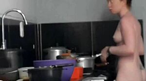 Maid's Tasty Ass Excites Boss During Weekly Cleaning