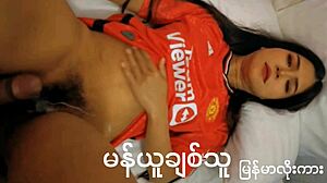 I creampie my petite asian teen lover's pussy