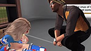 Barkai, you're making Lady America lactate in orgasmic SL sex!