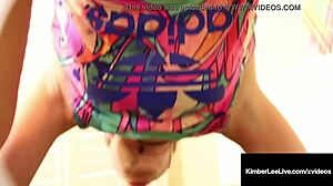 Kimber Lee Milks Your Stiff Prick Boldly
