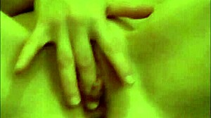 Freya's homemade masturbation with dildo