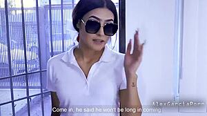 Student visits boyfriend but fucks father-in-law