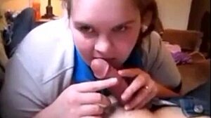 Foodlion girl suck dick & swallow whole load of cum