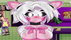 mangle boobs... oh man, those big tits are just bouncing everywhere, so huge and anime-style!