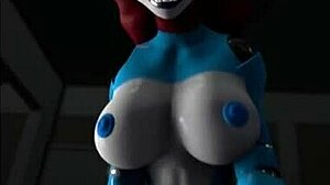 Bunnie Rides Cock in Anal Sex with Toys