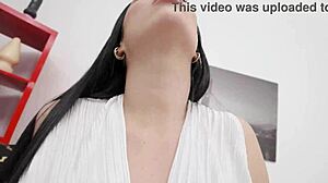 busty slut sapphire lapiedra gets assfucked by four guys in intense dp.