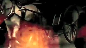 Vintage Stummfilme geheimer Sexabenteuer