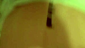 Thick wife enjoys huge anal cumshot