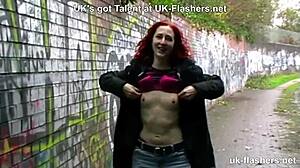 British redhead warns about peeing in public where people can see
