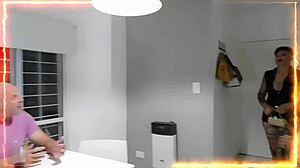 after a long night at work, the milf slut gets her ass fucked wide open in an orgy