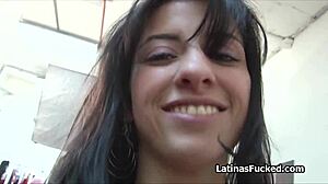 Long-Legged Latina Amateur Fucks on Casting Couch