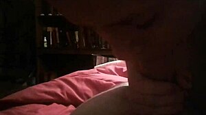 Amateur big tit teen 18+ performs blowjob and receives cum in mouth