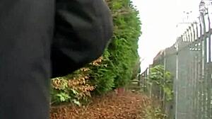 British redhead warns about peeing in public where people can see