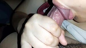 sloppy blowjob from asian babe with tits show 😍 part 1