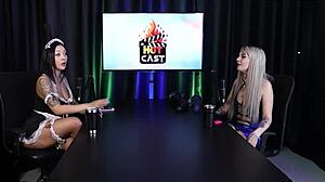 Kyra Sheer Red's First Anal Scene