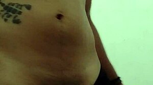 horny guy masturbates solo to cumshot