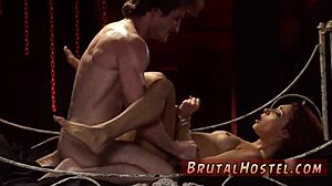 Jade Jantzen masturbates in bondage