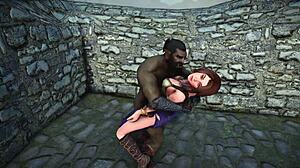 Bound Ysolda In Skyrim 3D Roleplay Anal Assfucking!