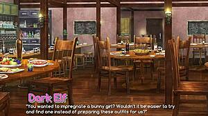 Monster girl breeder episode four fucking elfs and catgirls in hentai game