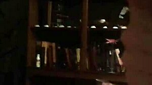 Amateur big tit teen 18+ performs blowjob and receives cum in mouth