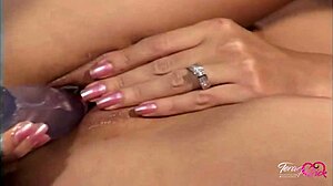Tera Patrick Teases Her Pussy Before Dildo Play