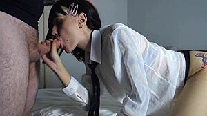 Shy Kobeni Fucked to Orgasm