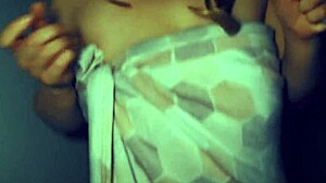 Horny Milf Wife Shows Off Her Big Natural Tits And Big Ass For A Good Night