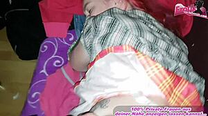 German Policeman Roleplays And Fucks Teen Girl Next Door At Home With Huge Tits