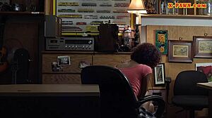 Ebony With Big Boobs Gets Railed Hard At Pawnshop