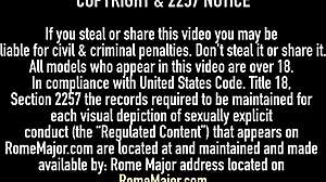 rome major cums on chloe's glasses